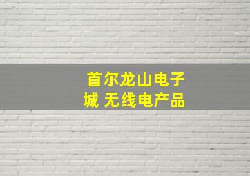 首尔龙山电子城 无线电产品